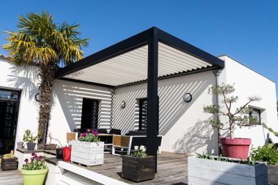 Metal Shade Installation in Napa, CA