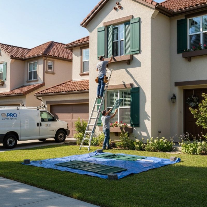 Local Shutter Replacement Services pros at work
