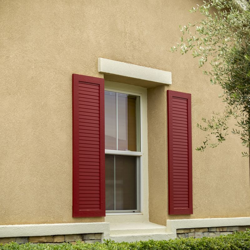 Louvered Shutters Installation