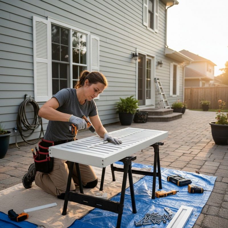 Shutter Handle Repair in Alpharetta, GA
