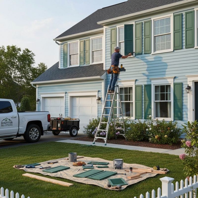 Shutter Reattachment in Arvada, CO