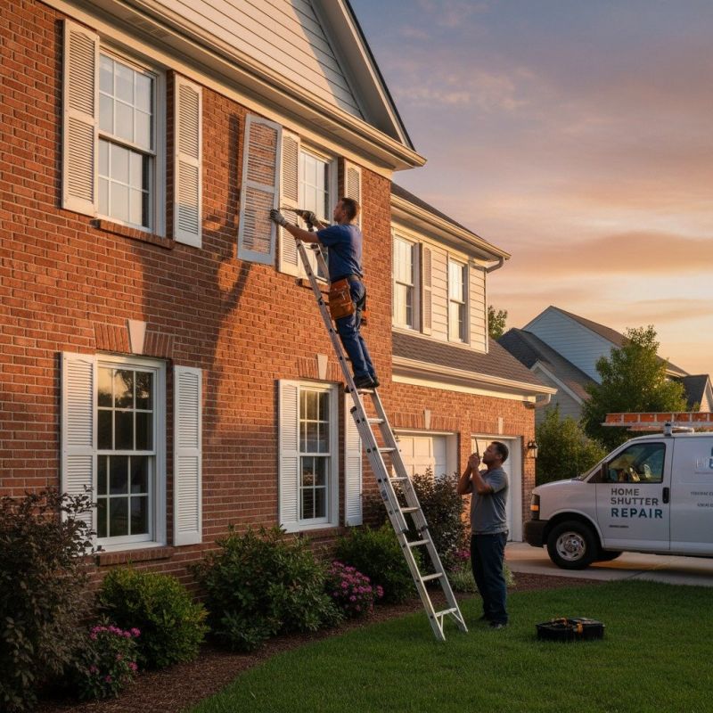 Shutter Reattachment in Olathe, KS