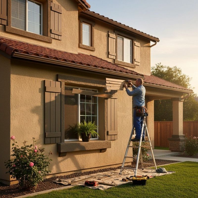 Shutter Reattachment in Littleton, CO