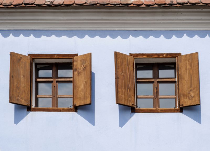 Wood Shutters Installation